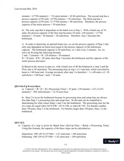 Solution Manual For Matching Supply with Demand: An Introduction to Operations Management, 4th Edition - Page 17 preview image