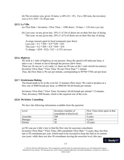 Solution Manual For Matching Supply with Demand: An Introduction to Operations Management, 4th Edition - Page 3 preview image