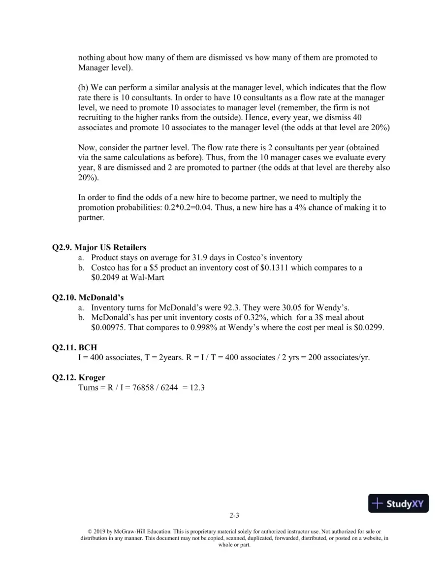Solution Manual For Matching Supply with Demand: An Introduction to Operations Management, 4th Edition, page 4