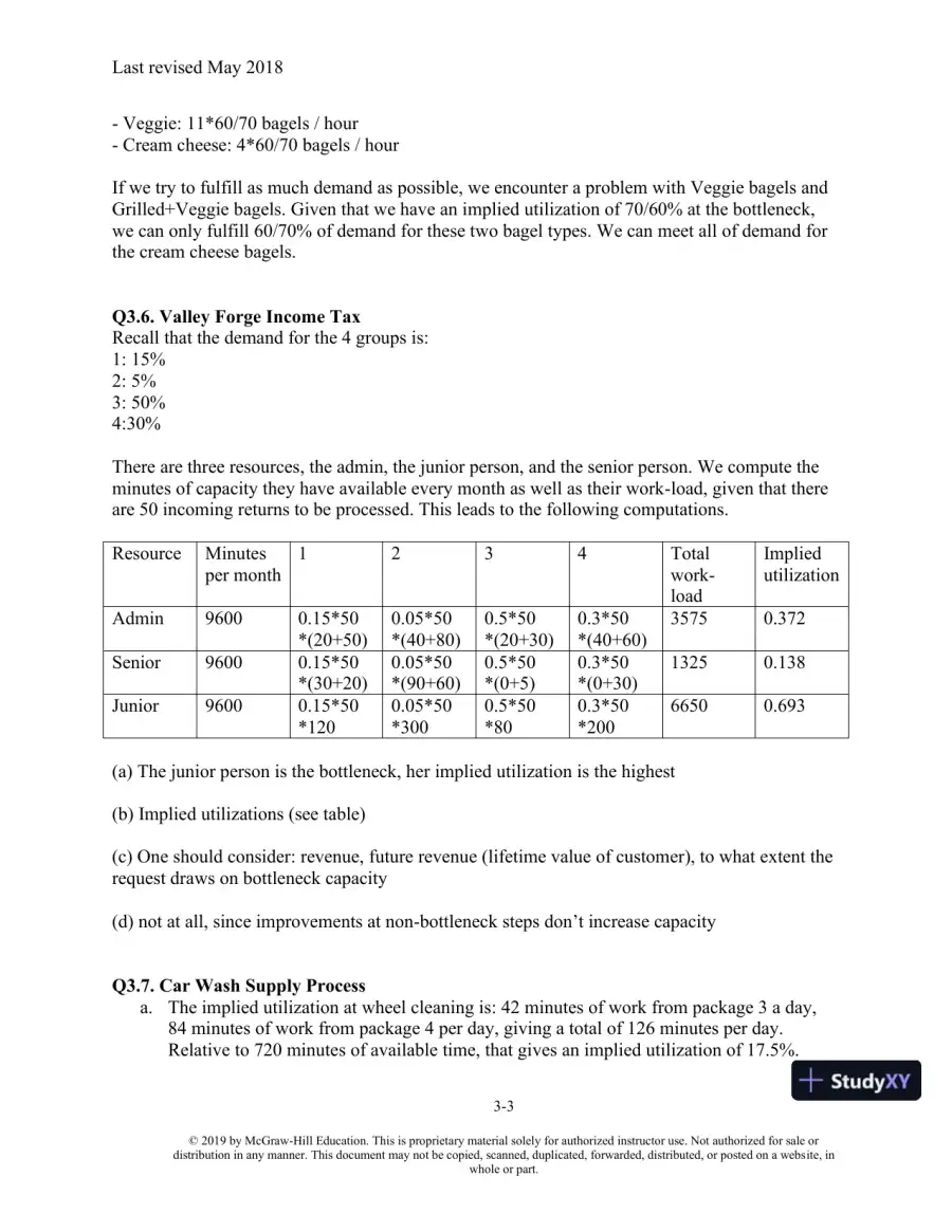 Solution Manual For Matching Supply with Demand: An Introduction to Operations Management, 4th Edition, page 7