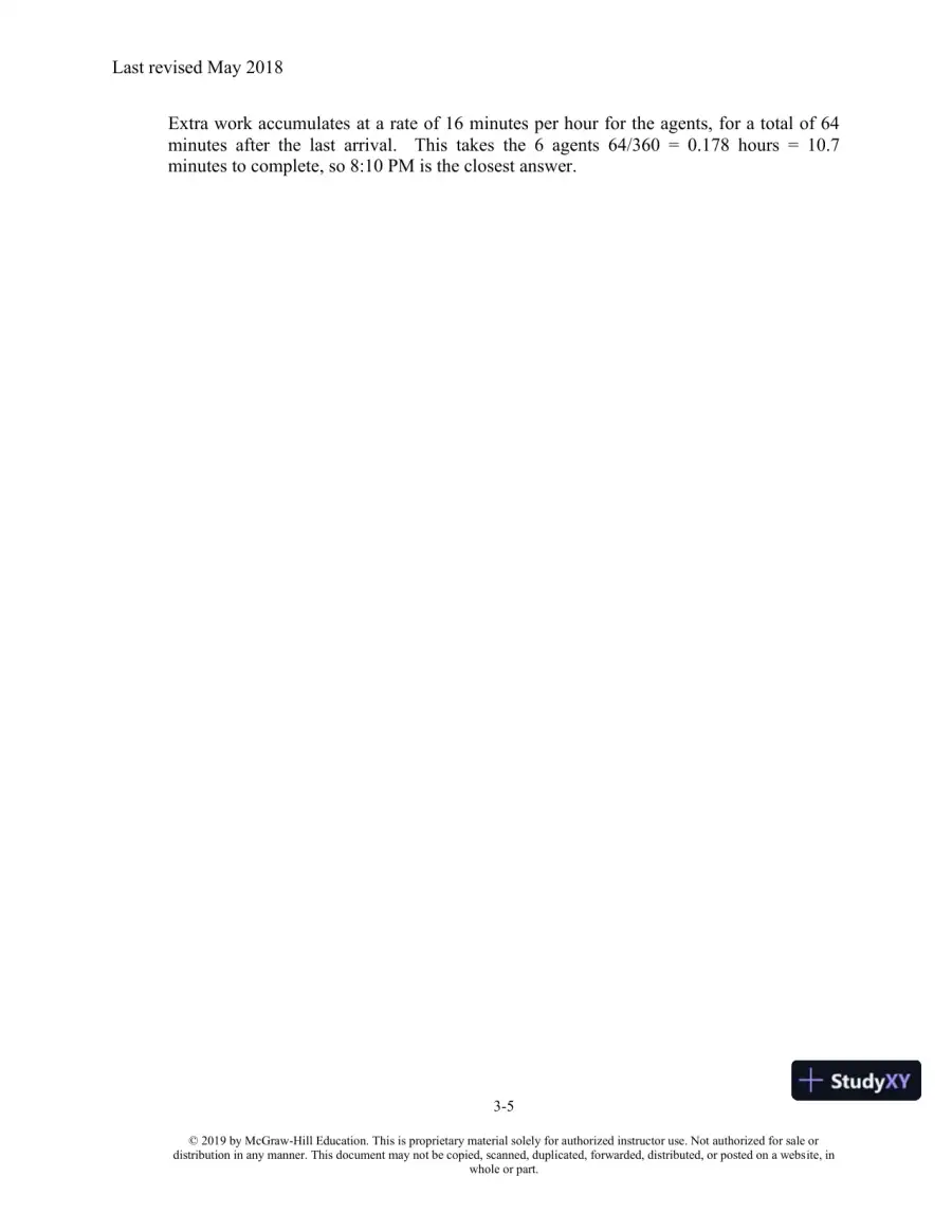 Solution Manual For Matching Supply with Demand: An Introduction to Operations Management, 4th Edition, page 9