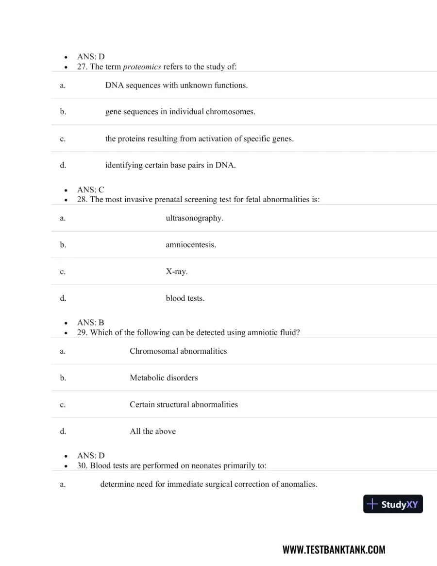 Test Bank For Pathophysiology of Disease: An Introduction to Clinical Medicine, 8th Edition, page 22