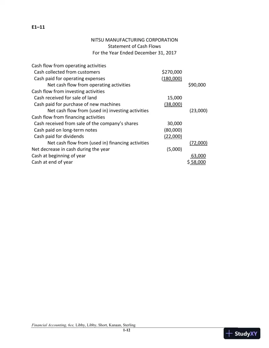 Financial Accounting 6th Canadian Edition Solution Manual, page 13