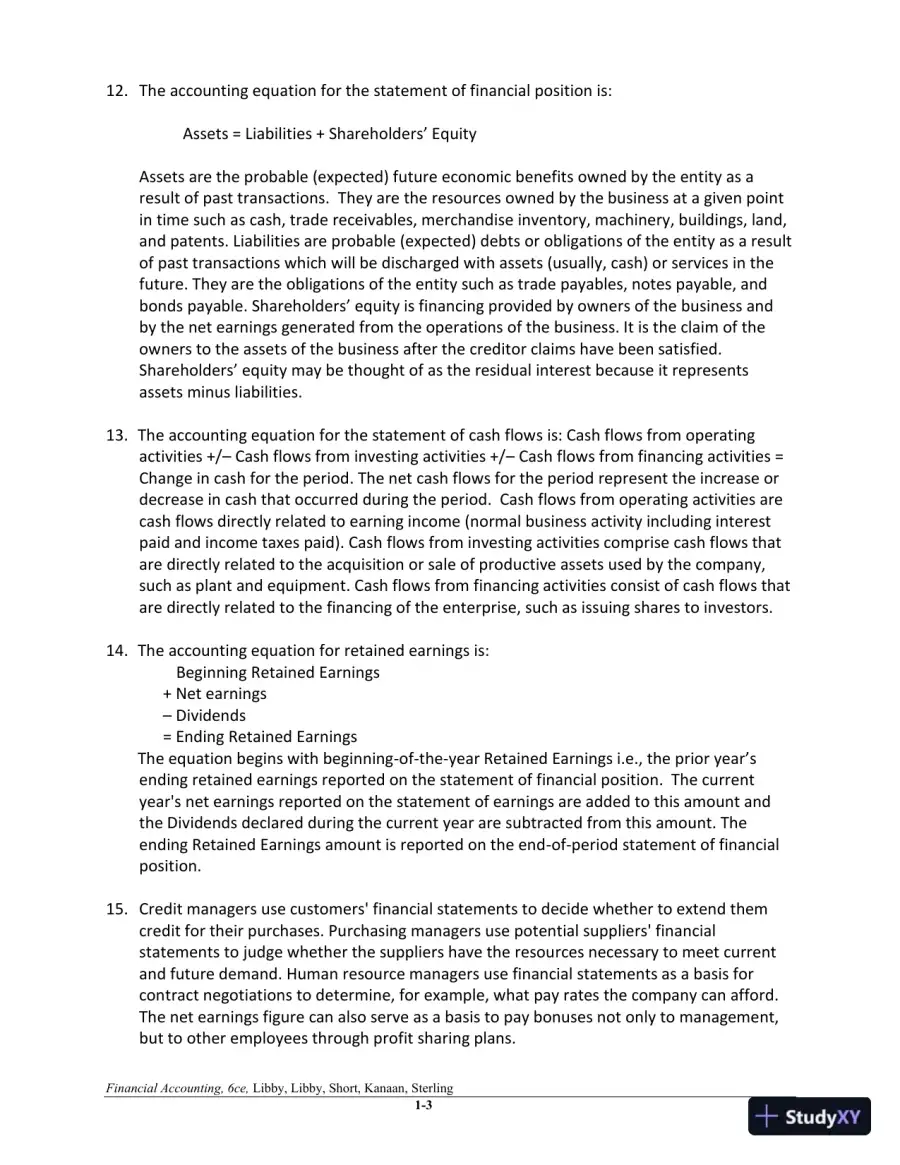 Financial Accounting 6th Canadian Edition Solution Manual, page 4