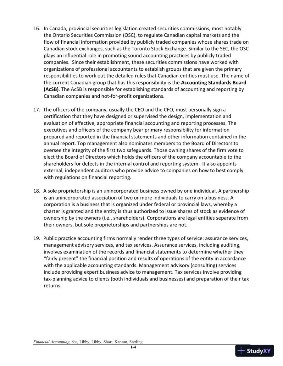 Financial Accounting 6th Canadian Edition Solution Manual, page 5