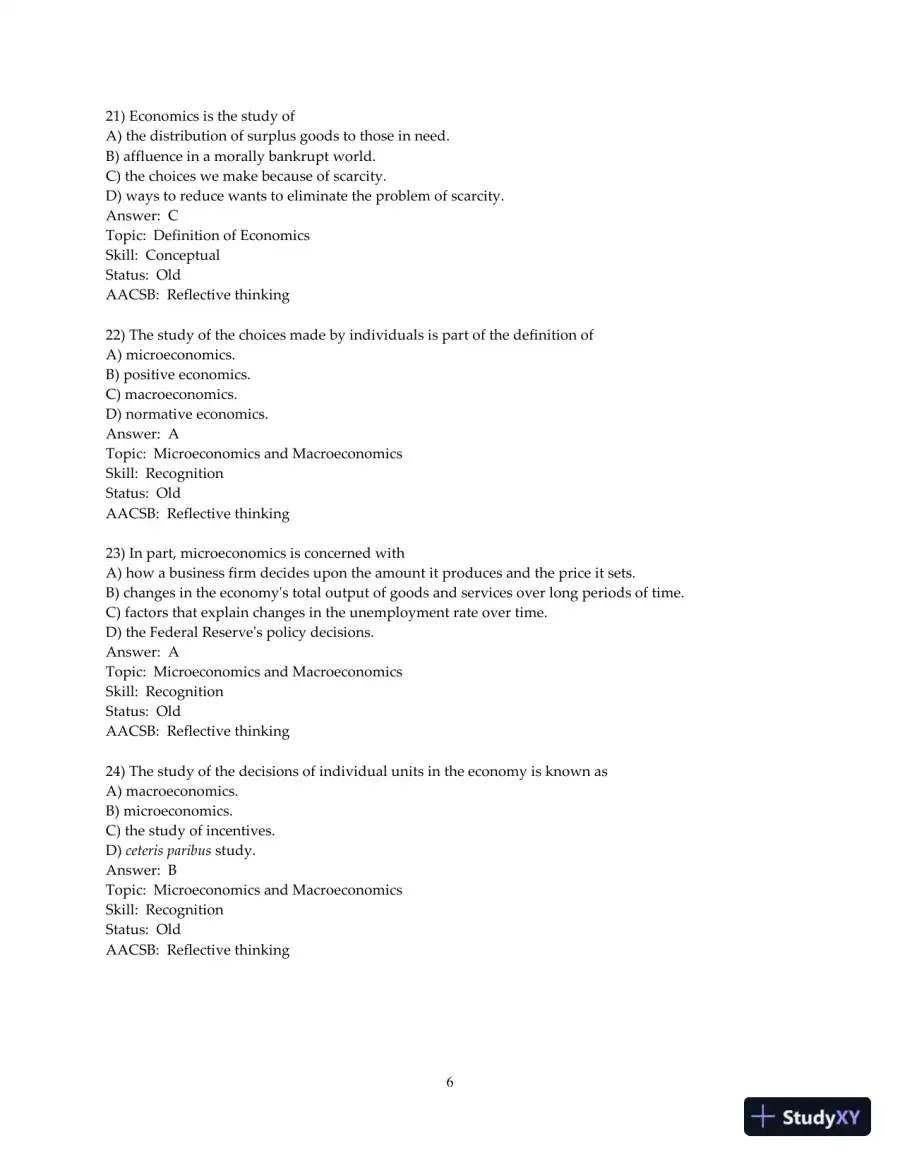 Solution Manual for Microeconomics, 13th Edition, page 7