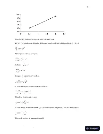 Numerical Methods for Engineers, 7th edition Solution Manual - Page 4 preview image