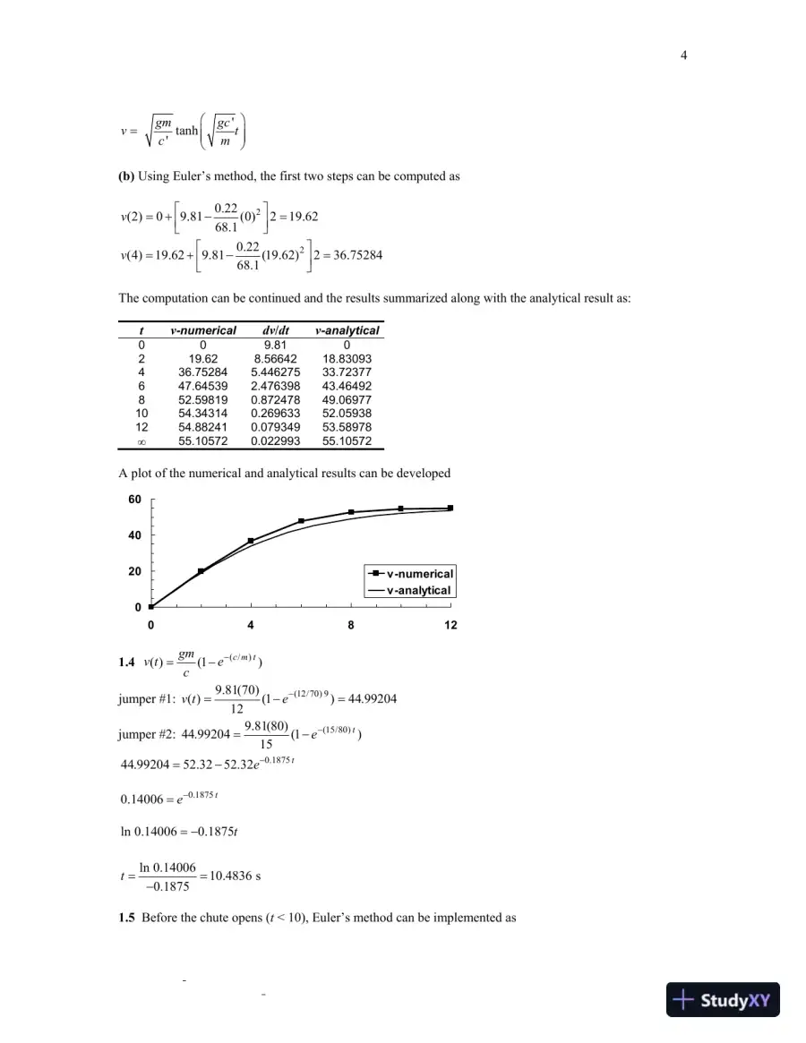 Numerical Methods for Engineers, 7th edition Solution Manual, page 5