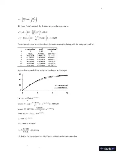 Numerical Methods for Engineers, 7th edition Solution Manual - Page 5 preview image