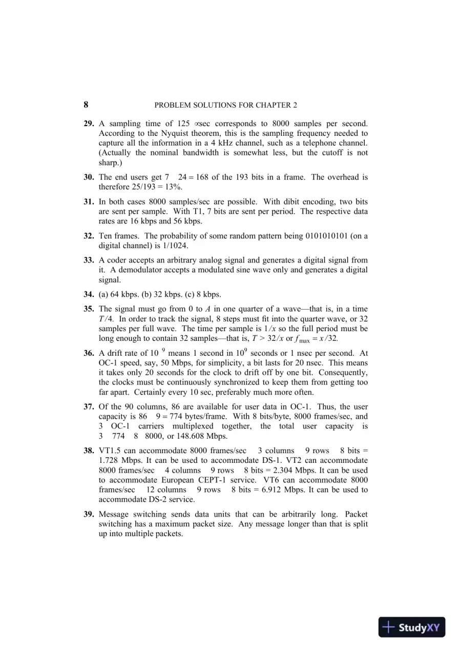 Solution Manual For Computer Networks, 4th Edition, page 10