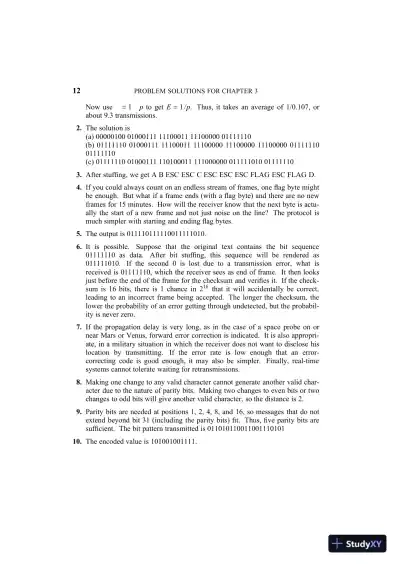 Solution Manual For Computer Networks, 4th Edition - Page 14 preview image