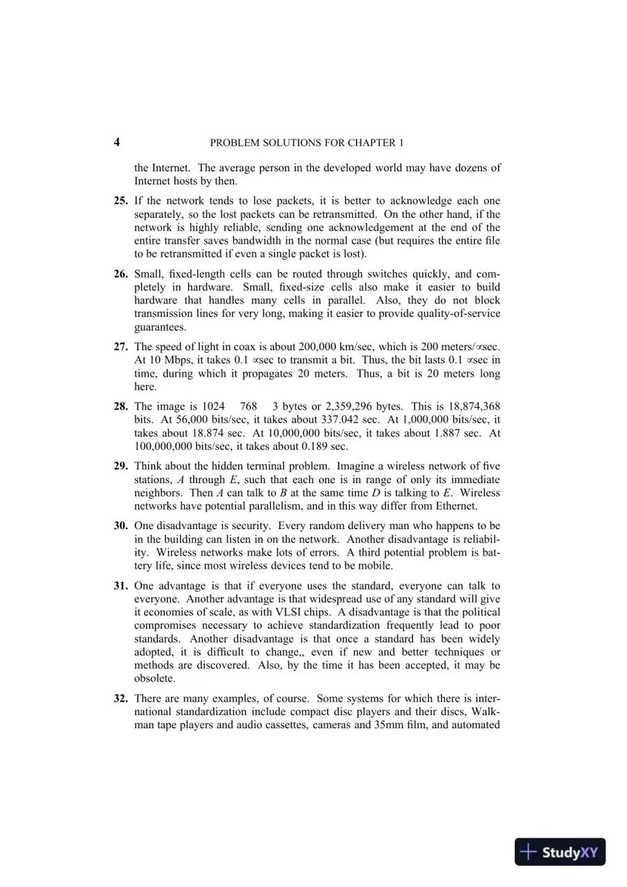 Solution Manual For Computer Networks, 4th Edition, page 6