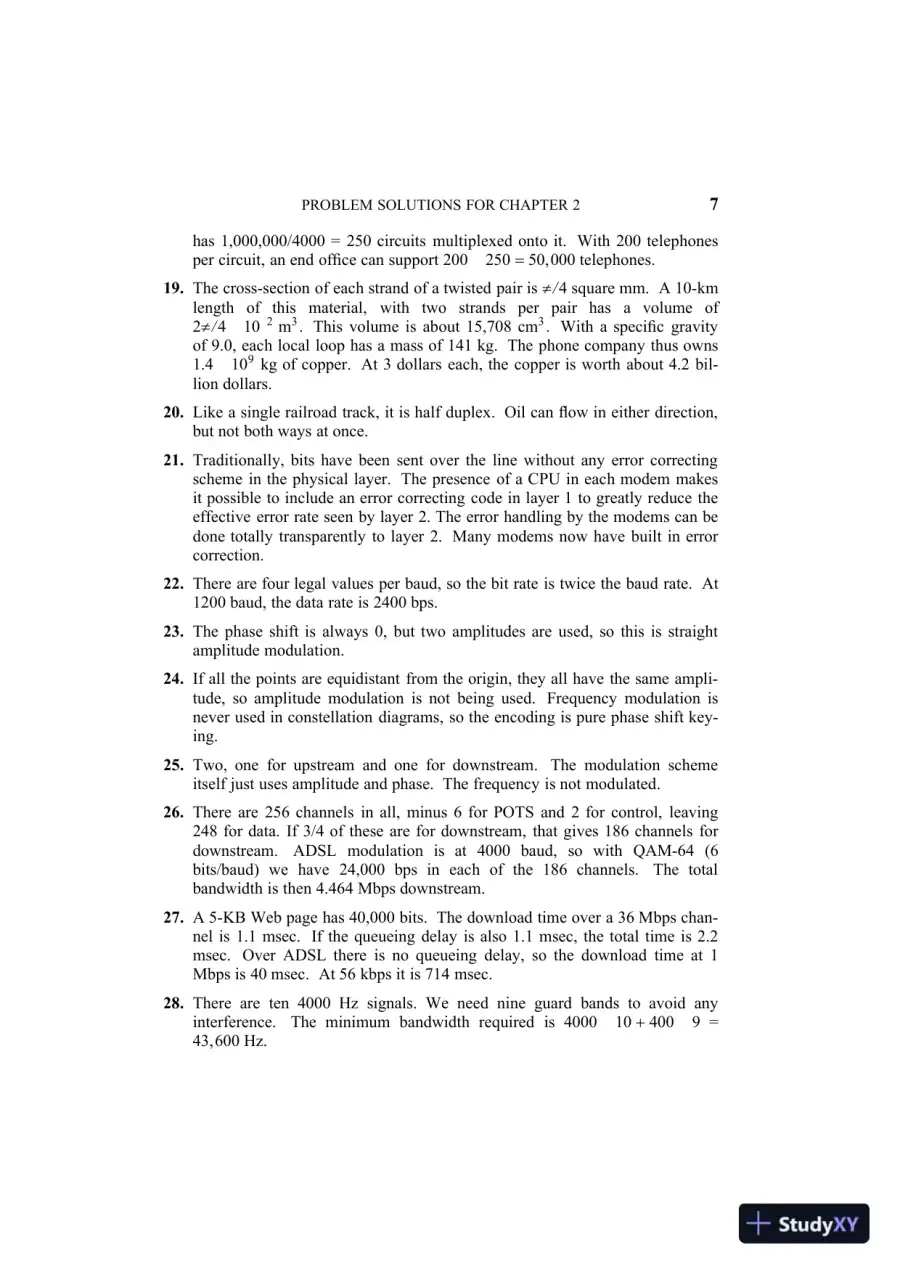Solution Manual For Computer Networks, 4th Edition, page 9