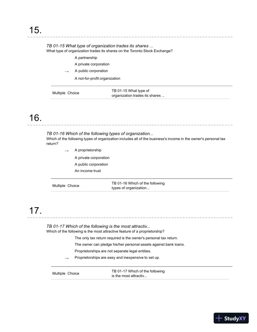 Financial Accounting: A Critical Approach 2013, 4th Edition Test Bank, page 7