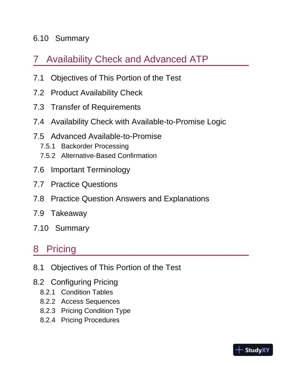 SAP S/4HANA Sales Certification Guide: Application Associate Exam (2021), page 15