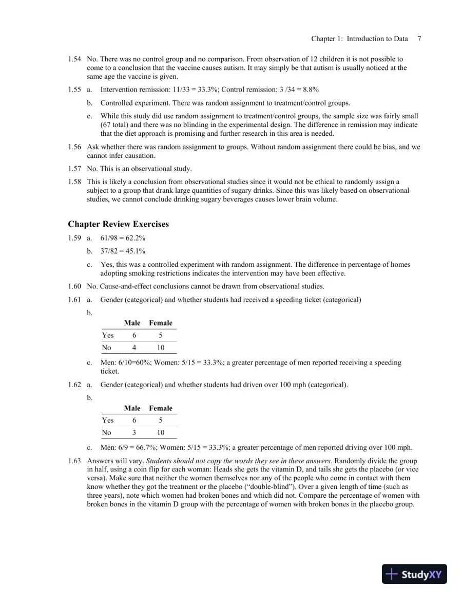 Solution Manual for Introductory Statistics: Exploring the World Through Data, 3rd Edition, page 13