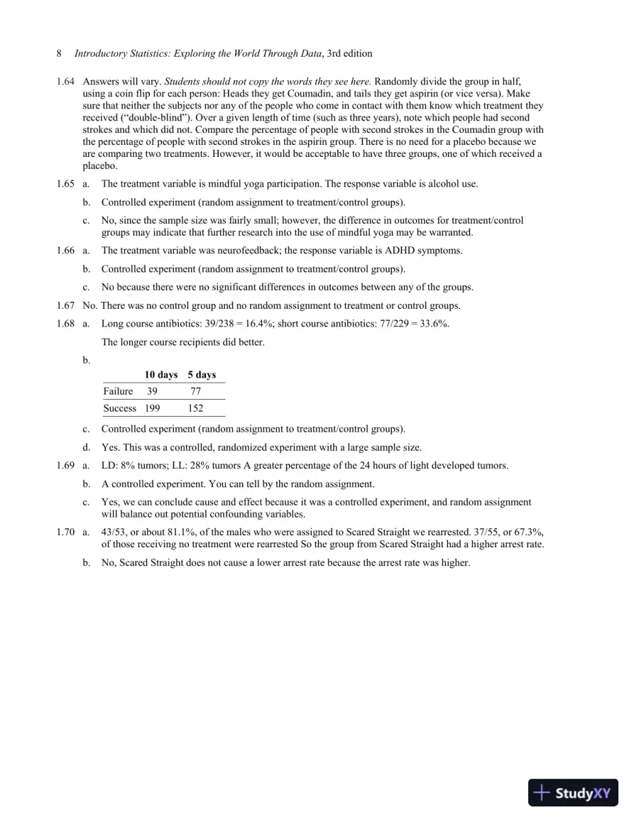 Solution Manual for Introductory Statistics: Exploring the World Through Data, 3rd Edition, page 14