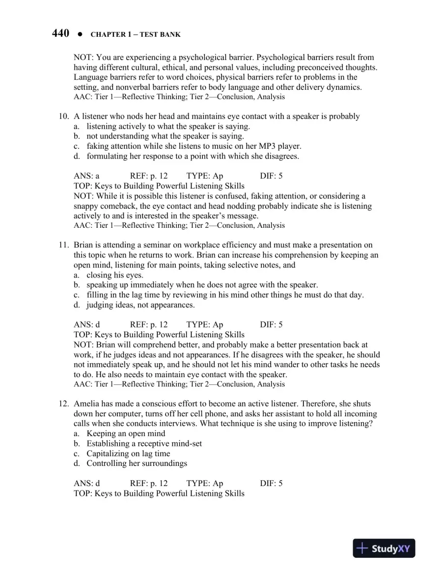 Essentials of Business Communication Canadian 6th Edition Test Bank, page 5