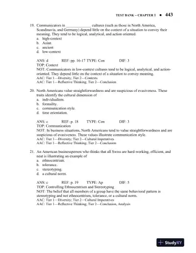 Essentials of Business Communication Canadian 6th Edition Test Bank - Page 8 preview image