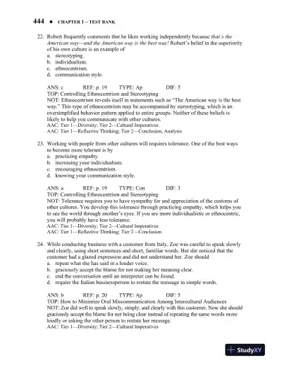 Essentials of Business Communication Canadian 6th Edition Test Bank - Page 9 preview image