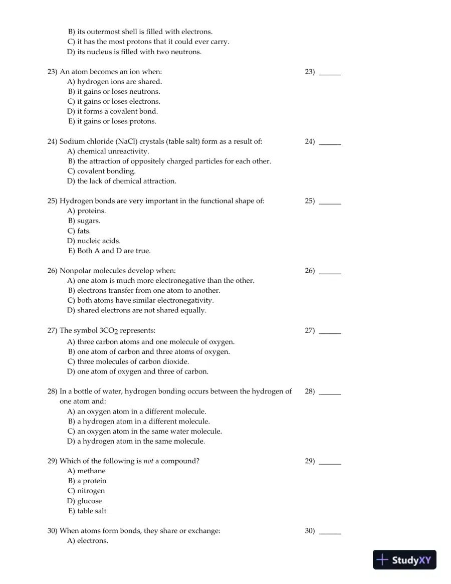 Biology: A Guide to the Natural World with mybiology 4th Edition Test Bank, page 14
