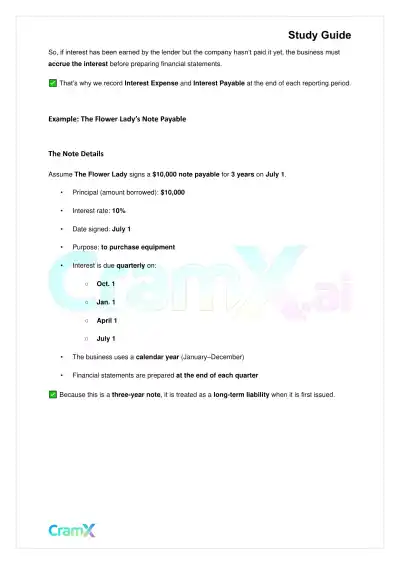 Accounting Principles II – Long-Term Liabilities - Page 3 preview image