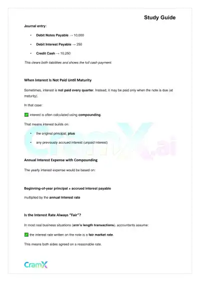 Accounting Principles II – Long-Term Liabilities - Page 7 preview image