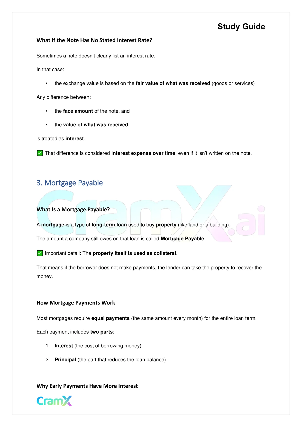 Accounting Principles II – Long-Term Liabilities - Page 8 preview image