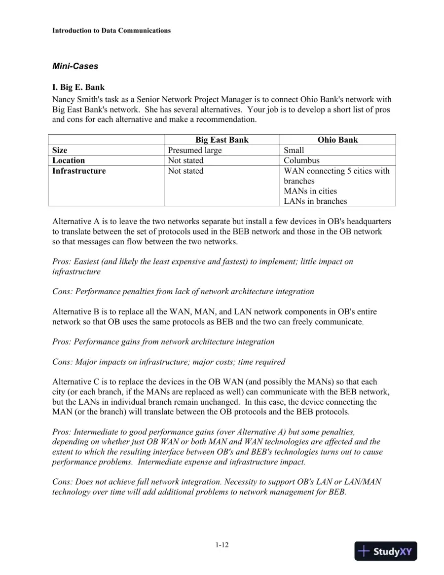 Business Data Communications and Networking, 11th Edition Solution Manual, page 13