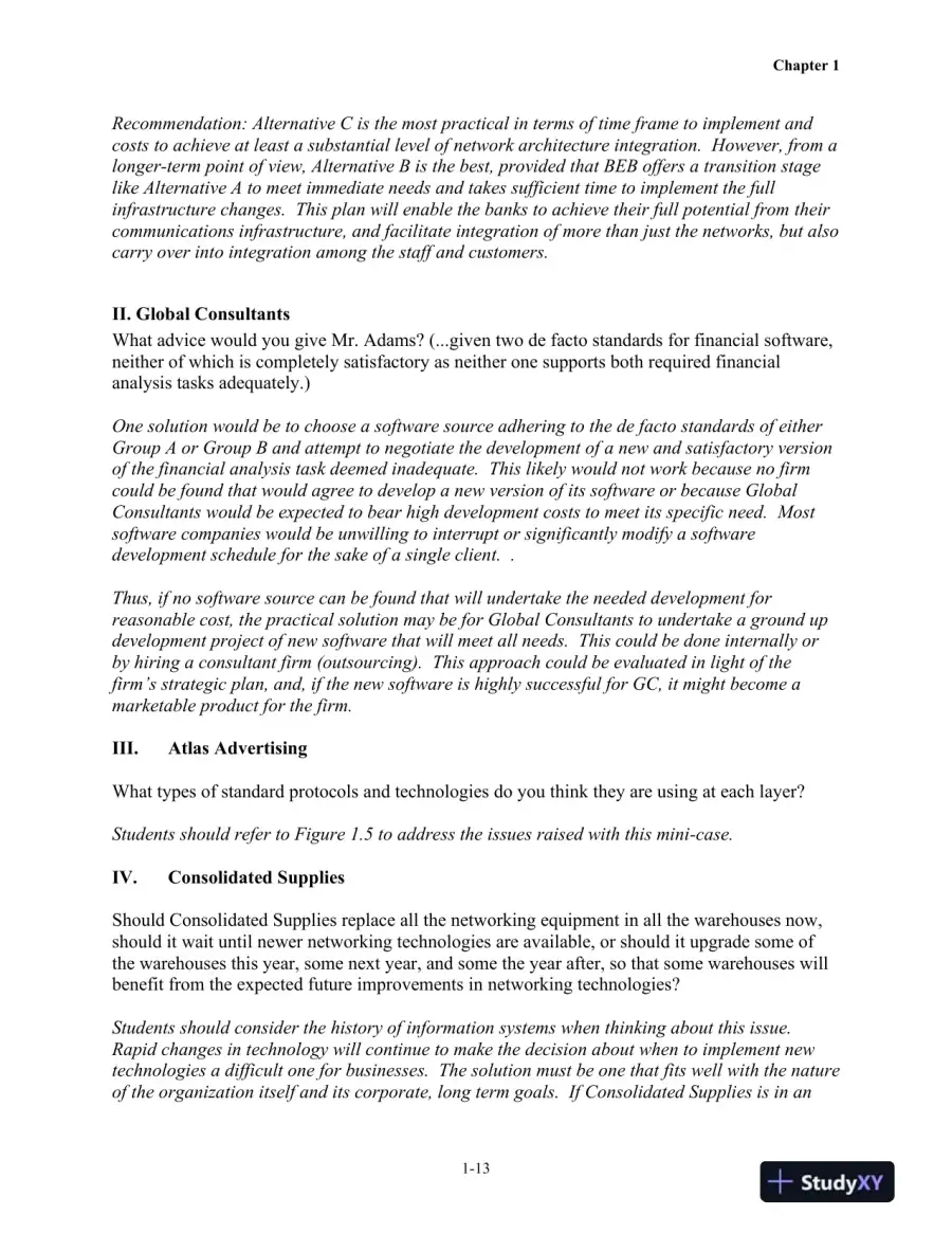 Business Data Communications and Networking, 11th Edition Solution Manual, page 14