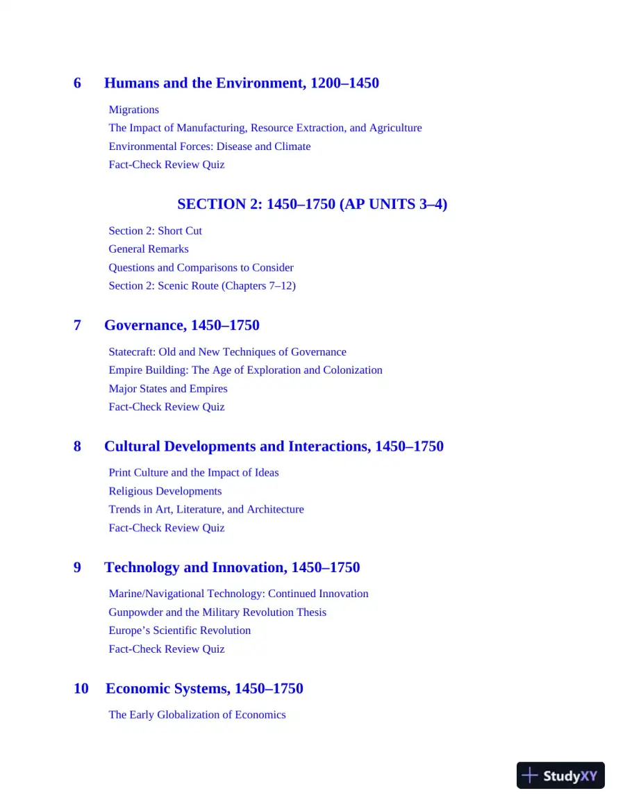 AP World History: Modern Premium, 2022-2023: Comprehensive Review with 5 Practice Tests (2022), page 11