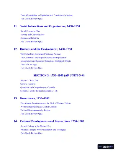 AP World History: Modern Premium, 2022-2023: Comprehensive Review with 5 Practice Tests (2022) - Page 12 preview image