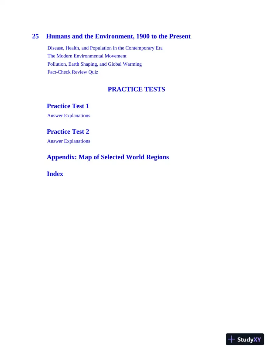 AP World History: Modern Premium, 2022-2023: Comprehensive Review with 5 Practice Tests (2022), page 15