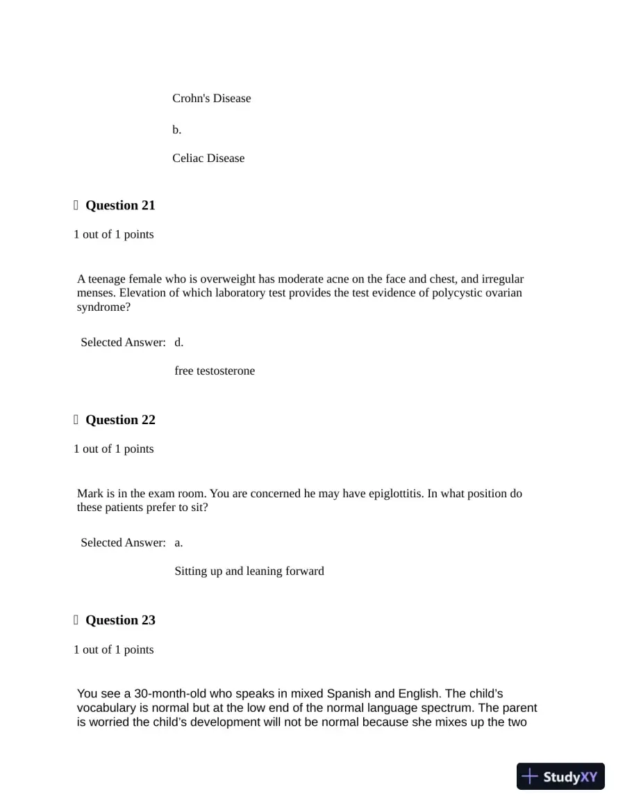 2022-2023 NRNP6541 Final Exam (3 Versions) with Answers (200 Solved Questions), page 9