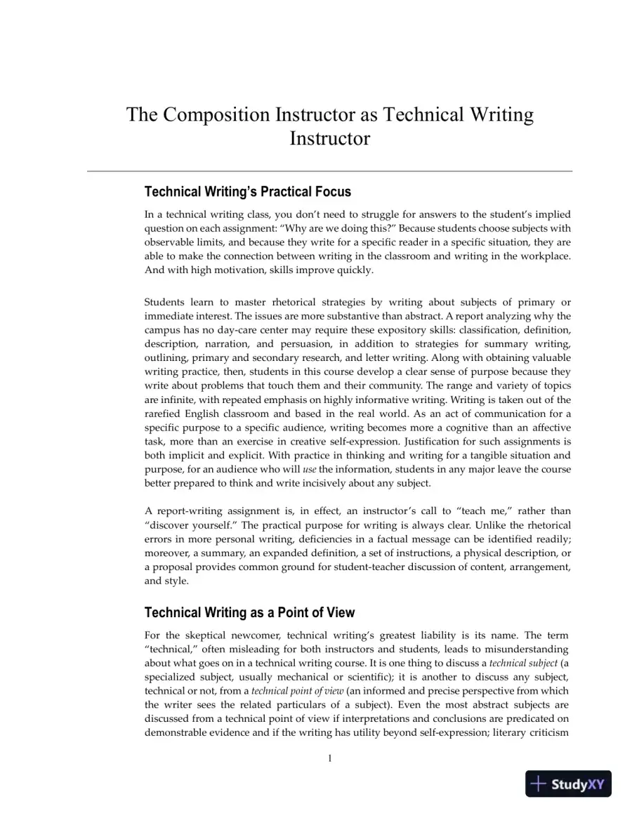 Lecture Notes for Technical Communication, 15th Edition, page 11