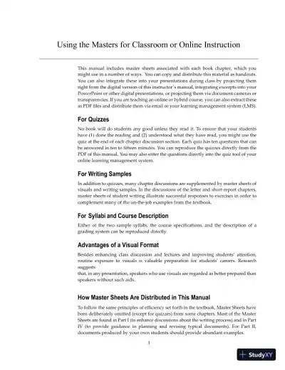 Lecture Notes for Technical Communication, 15th Edition - Page 13 preview image