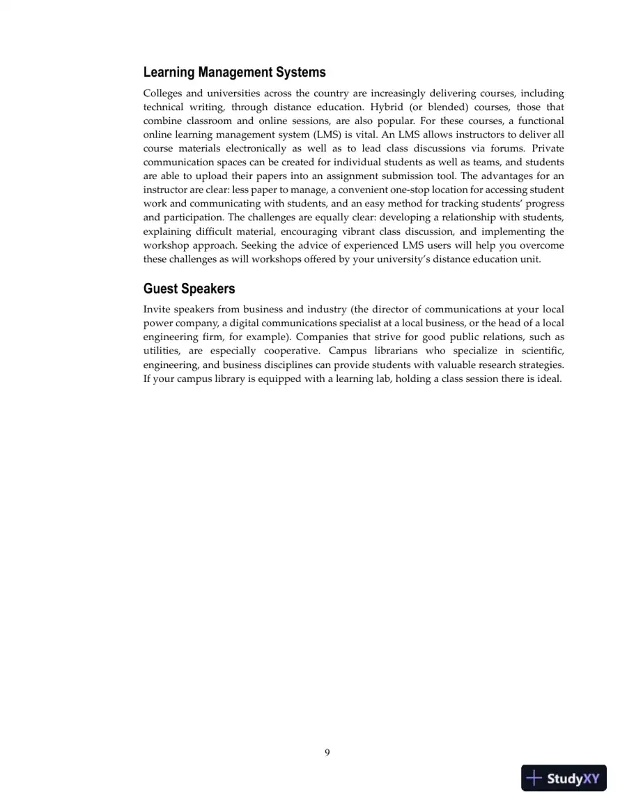 Lecture Notes for Technical Communication, 15th Edition, page 19