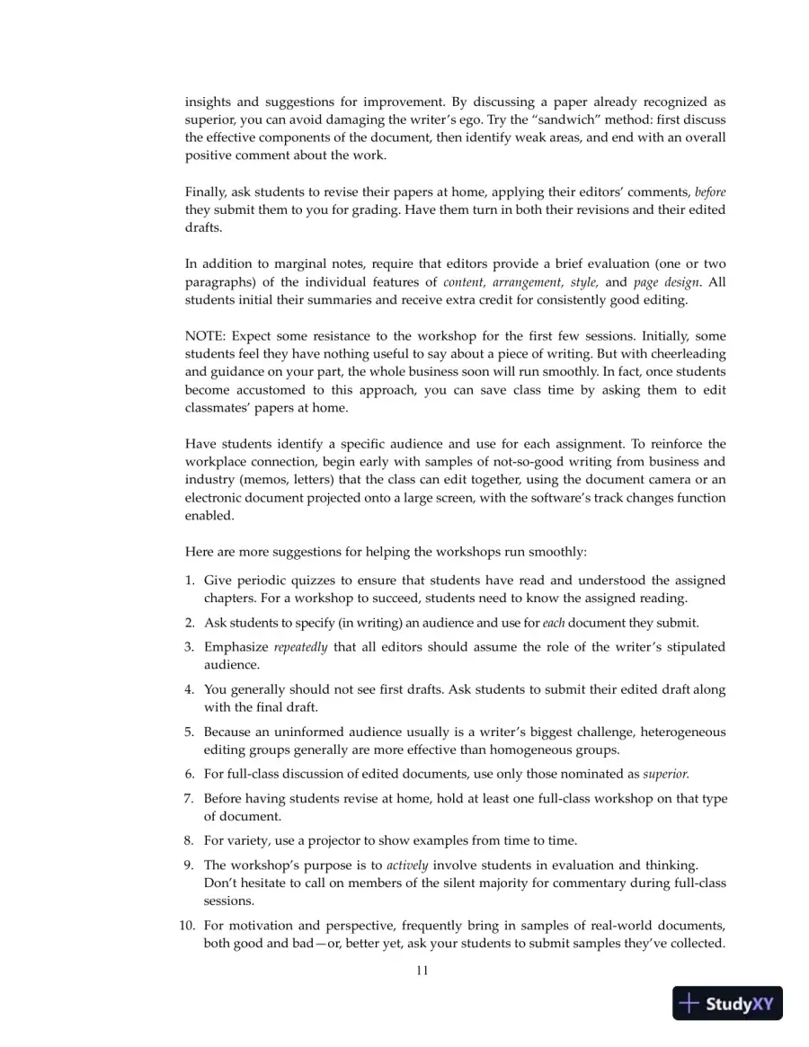 Lecture Notes for Technical Communication, 15th Edition, page 21