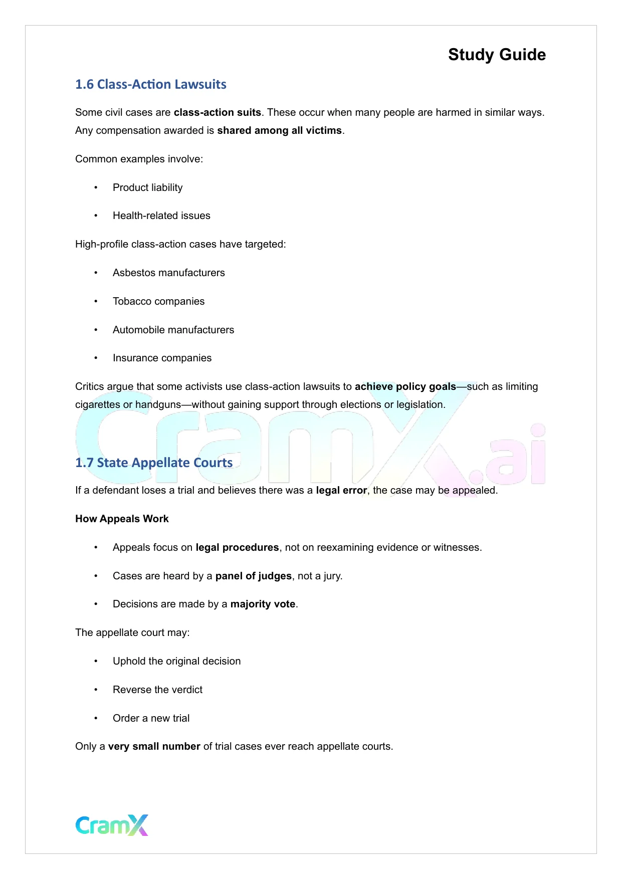 American Government - The Judiciary - Page 3 preview image