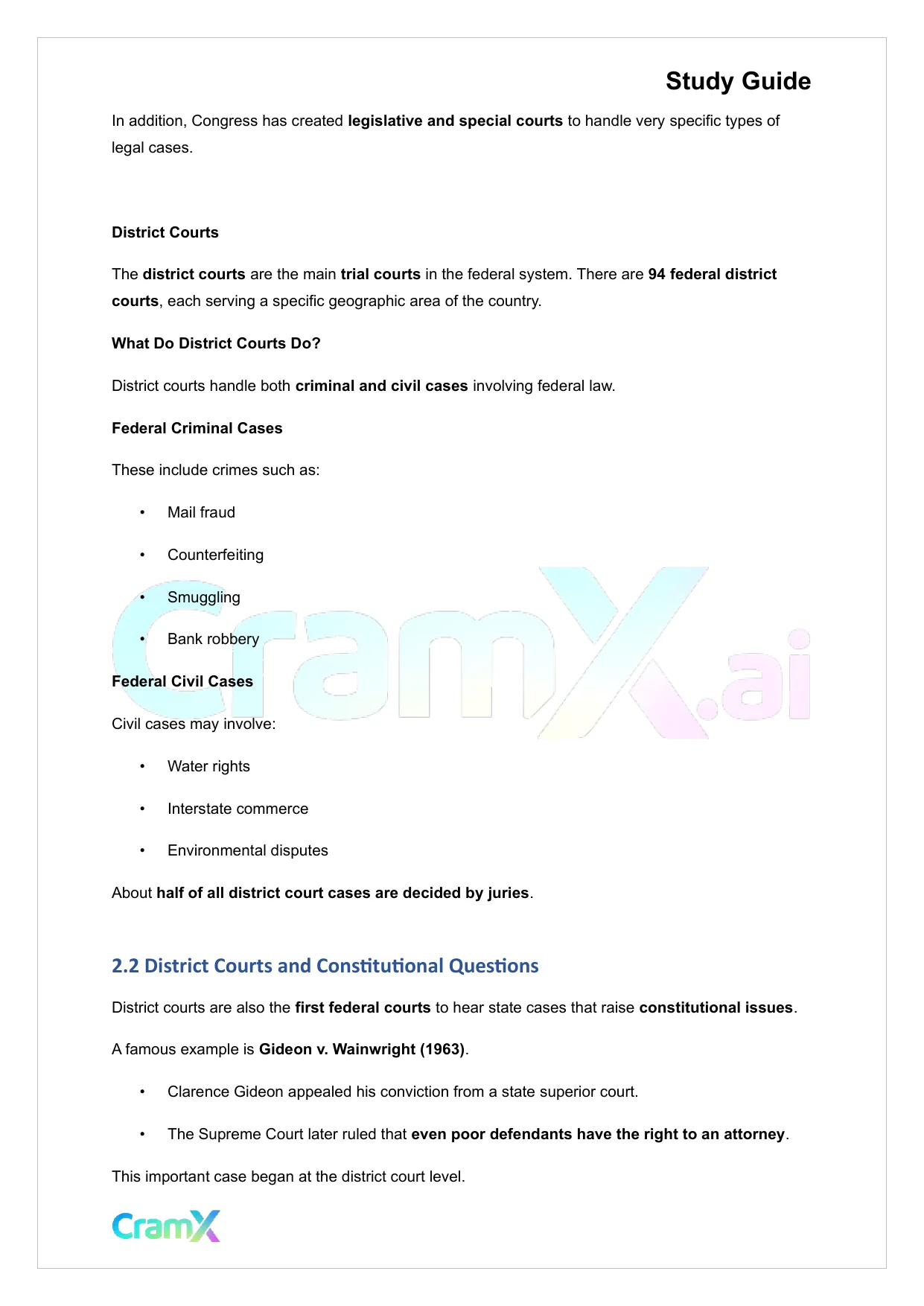 American Government - The Judiciary - Page 5 preview image