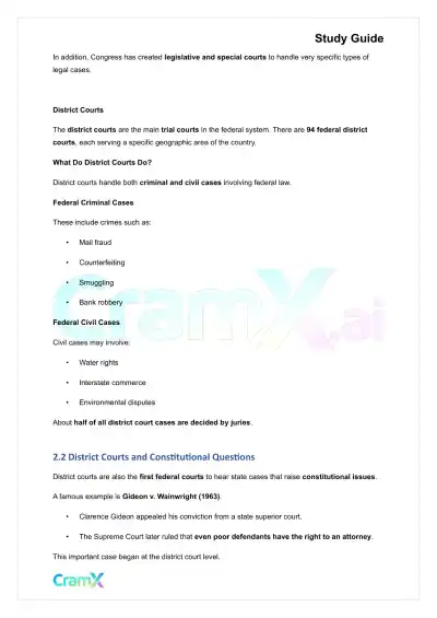 American Government - The Judiciary - Page 5 preview image