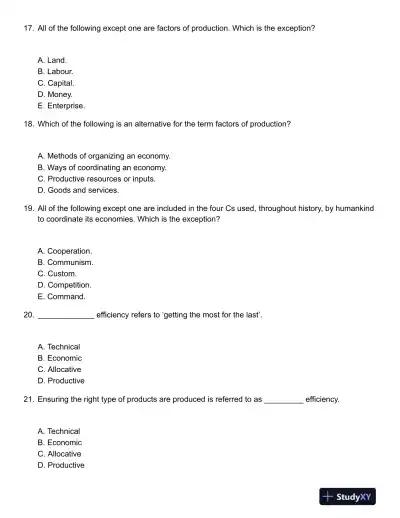 Principles of Macroeconomics 8th Edition Test Bank - Page 6 preview image