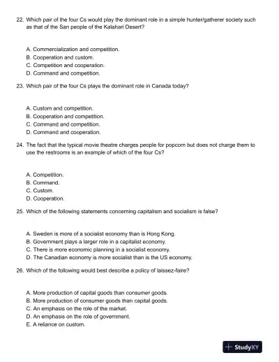 Principles of Macroeconomics 8th Edition Test Bank - Page 7 preview image