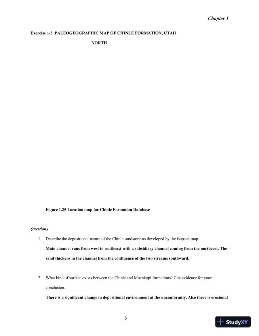 Solution Manual for Historical Geology: Interpretations and Applications, 6th Edition, page 4