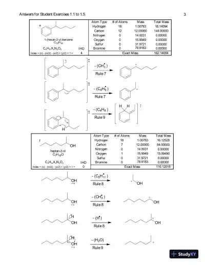 Solution Manual For Spectrometric Identification of Organic Compounds, 8th Edition - Page 4 preview image