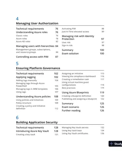 Exam Ref AZ-304 Microsoft Azure Architect Design Certification and Beyond (2021) - Page 11 preview image