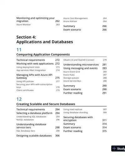 Exam Ref AZ-304 Microsoft Azure Architect Design Certification and Beyond (2021) - Page 14 preview image