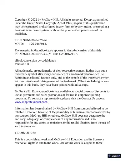 CompTIA Security+ Certification Bundle Exam SY0-601 (2022) - Page 15 preview image