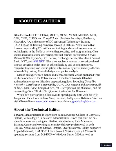 CompTIA Security+ Certification Bundle Exam SY0-601 (2022) - Page 18 preview image