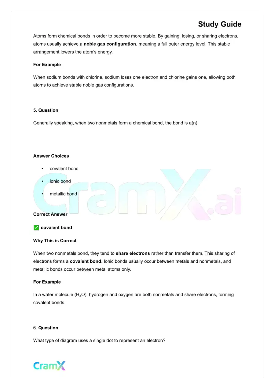 Chemistry - Chemical Bonding, page 9